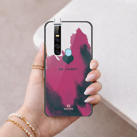 Tecno Camon 15 Premier Cover - Onation Heart Series - HQ Ultra Shine Premium Infinity Glass Soft Silicon Borders Case