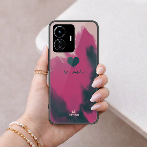 Vivo Y77 5G Cover - Onation Heart Series - HQ Ultra Shine Premium Infinity Glass Soft Silicon Borders Case