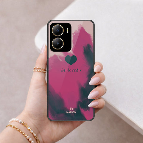 Vivo Y53t Cover - Onation Heart Series - HQ Ultra Shine Premium Infinity Glass Soft Silicon Borders Case
