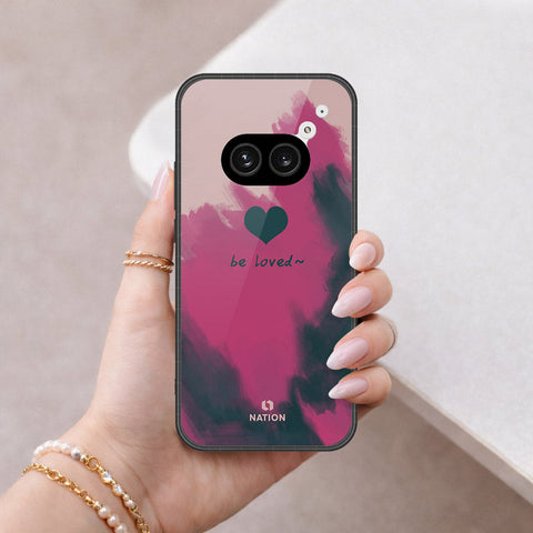 Nothing Phone 2a Cover - Onation Heart Series - HQ Ultra Shine Premium Infinity Glass Soft Silicon Borders Case