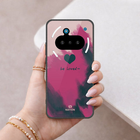 Nothing Phone 3a Cover - Onation Heart Series - HQ Ultra Shine Premium Infinity Glass Soft Silicon Borders Case