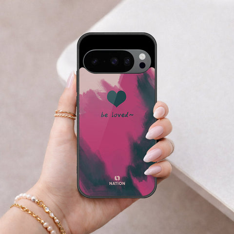 Google Pixel 9 Pro XL Cover - Onation Heart Series - HQ Ultra Shine Premium Infinity Glass Soft Silicon Borders Case
