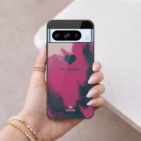 Google Pixel 8 Pro Cover - Onation Heart Series - HQ Ultra Shine Premium Infinity Glass Soft Silicon Borders Case