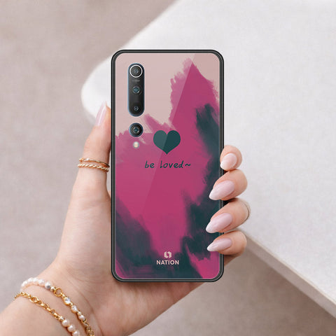 Xiaomi Mi 10 Cover - Onation Heart Series - HQ Ultra Shine Premium Infinity Glass Soft Silicon Borders Case