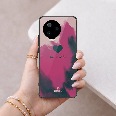Infinix Note 11 Pro Cover - Onation Heart Series - HQ Ultra Shine Premium Infinity Glass Soft Silicon Borders Case