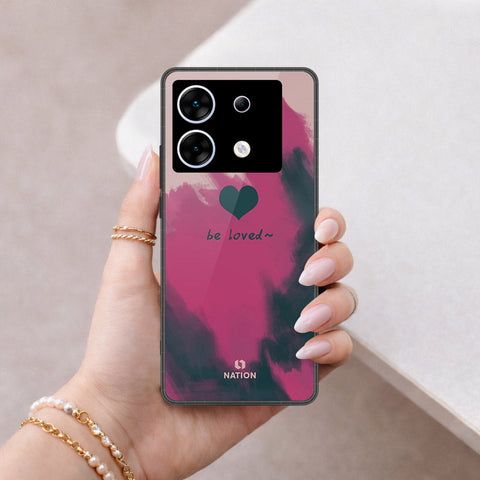 Infinix Zero 30 5G Cover - Onation Heart Series - HQ Ultra Shine Premium Infinity Glass Soft Silicon Borders Case