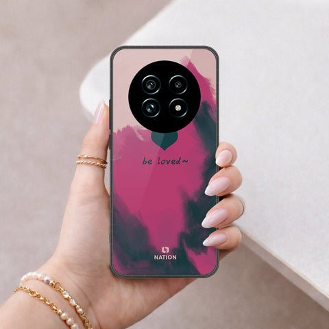 Realme 13 Pro Cover - Onation Heart Series - HQ Ultra Shine Premium Infinity Glass Soft Silicon Borders Case