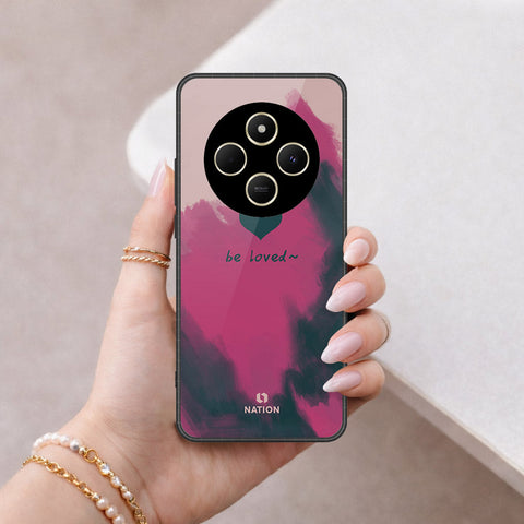 Xiaomi Redmi A3 Pro Cover - Onation Heart Series - HQ Ultra Shine Premium Infinity Glass Soft Silicon Borders Case