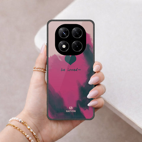 Xiaomi Redmi Note 14 Pro 4G Cover - Onation Heart Series - HQ Ultra Shine Premium Infinity Glass Soft Silicon Borders Case