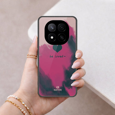 Xiaomi Poco X7 Cover - Onation Heart Series - HQ Ultra Shine Premium Infinity Glass Soft Silicon Borders Case