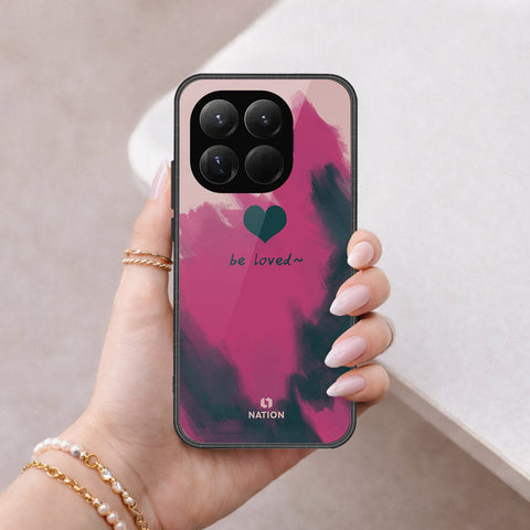 Xiaomi 15t - Onation Heart Series - HQ Ultra Shine Premium Infinity Glass Soft Silicon Borders Case