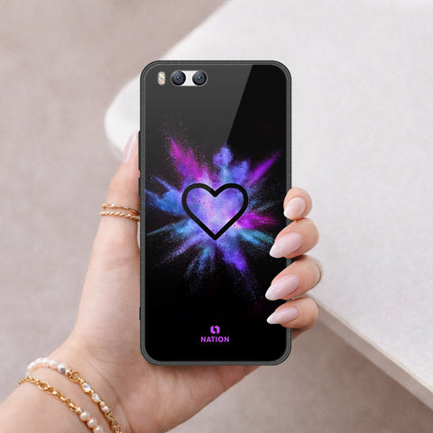 Xiaomi Mi 6 Cover - Onation Heart Series - HQ Ultra Shine Premium Infinity Glass Soft Silicon Borders Case