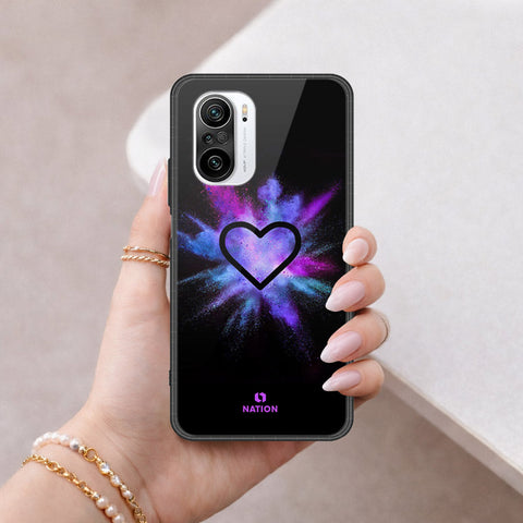Xiaomi Mi 11X Cover - Onation Heart Series - HQ Ultra Shine Premium Infinity Glass Soft Silicon Borders Case
