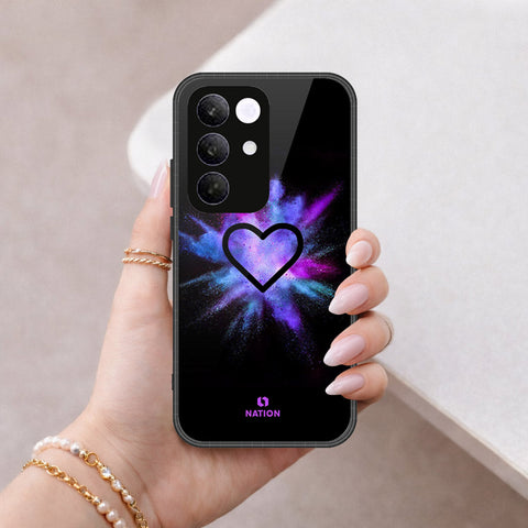 Realme C85 Pro Cover - Onation Heart Series - HQ Ultra Shine Premium Infinity Glass Soft Silicon Borders Case