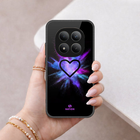 Xiaomi Redmi Note 15 Pro Plus Cover - Onation Heart Series - HQ Ultra Shine Premium Infinity Glass Soft Silicon Borders Case