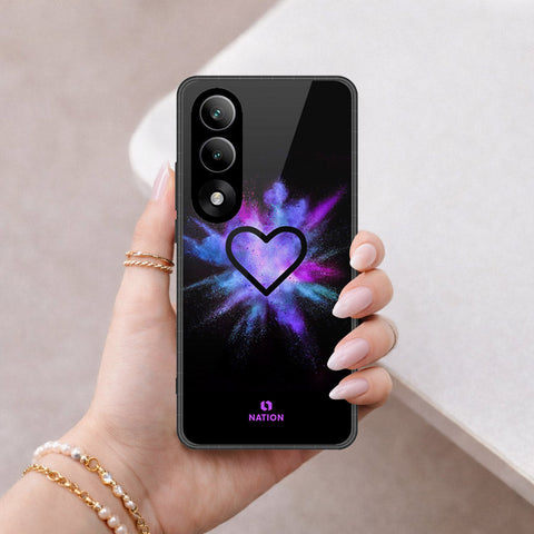 OnePlus Nord 5 Cover - Onation Heart Series - HQ Ultra Shine Premium Infinity Glass Soft Silicon Borders Case