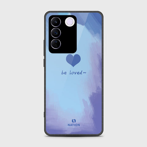 Vivo V27e Cover- Onation Heart Series - HQ Premium Shine Durable Shatterproof Case