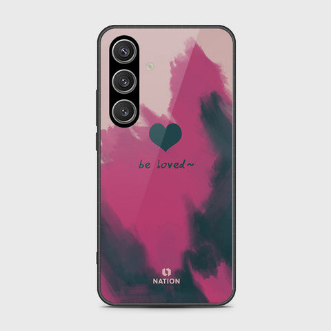 Samsung Galaxy S25 FE Cover- Onation Heart Series - HQ Ultra Shine Premium Infinity Glass Soft Silicon Borders Case