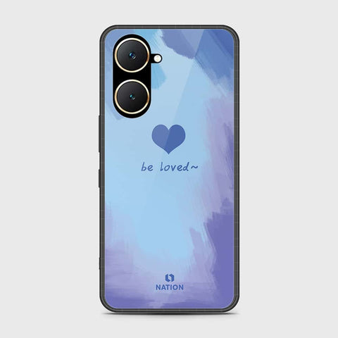 Vivo Y03t Cover- Onation Heart Series - HQ Ultra Shine Premium Infinity Glass Soft Silicon Borders Case