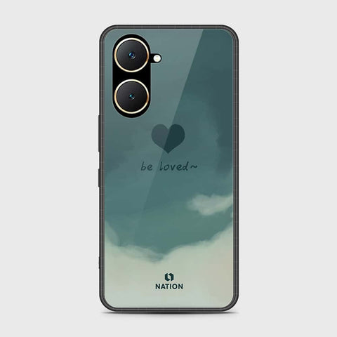 Vivo Y03t Cover- Onation Heart Series - HQ Ultra Shine Premium Infinity Glass Soft Silicon Borders Case