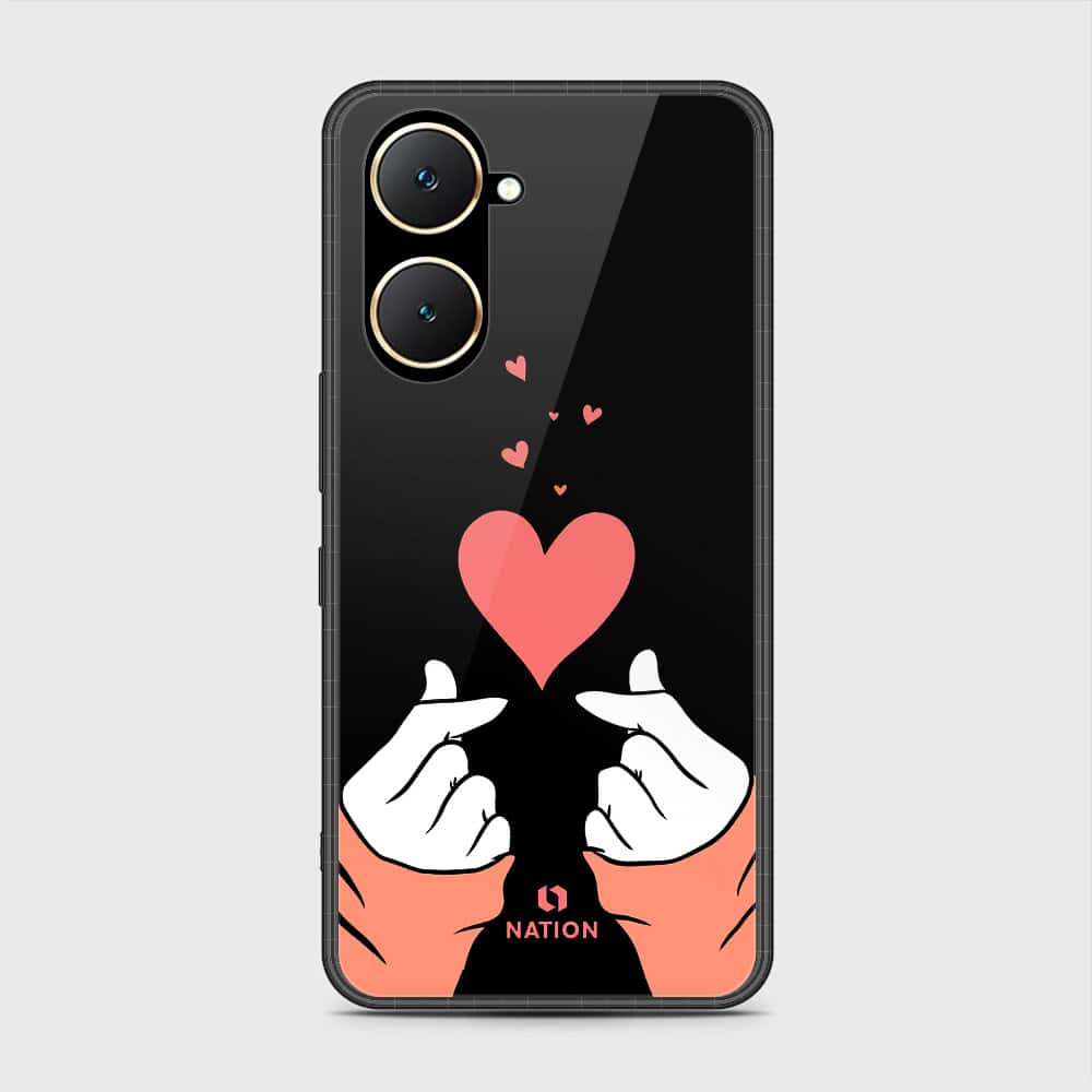 Vivo Y03t Cover- Onation Heart Series HQ Ultra Shine Premium