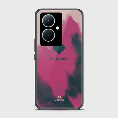 Vivo Y78 Cover - Onation Heart Series - HQ Ultra Shine Premium Infinity Glass Soft Silicon Borders Case