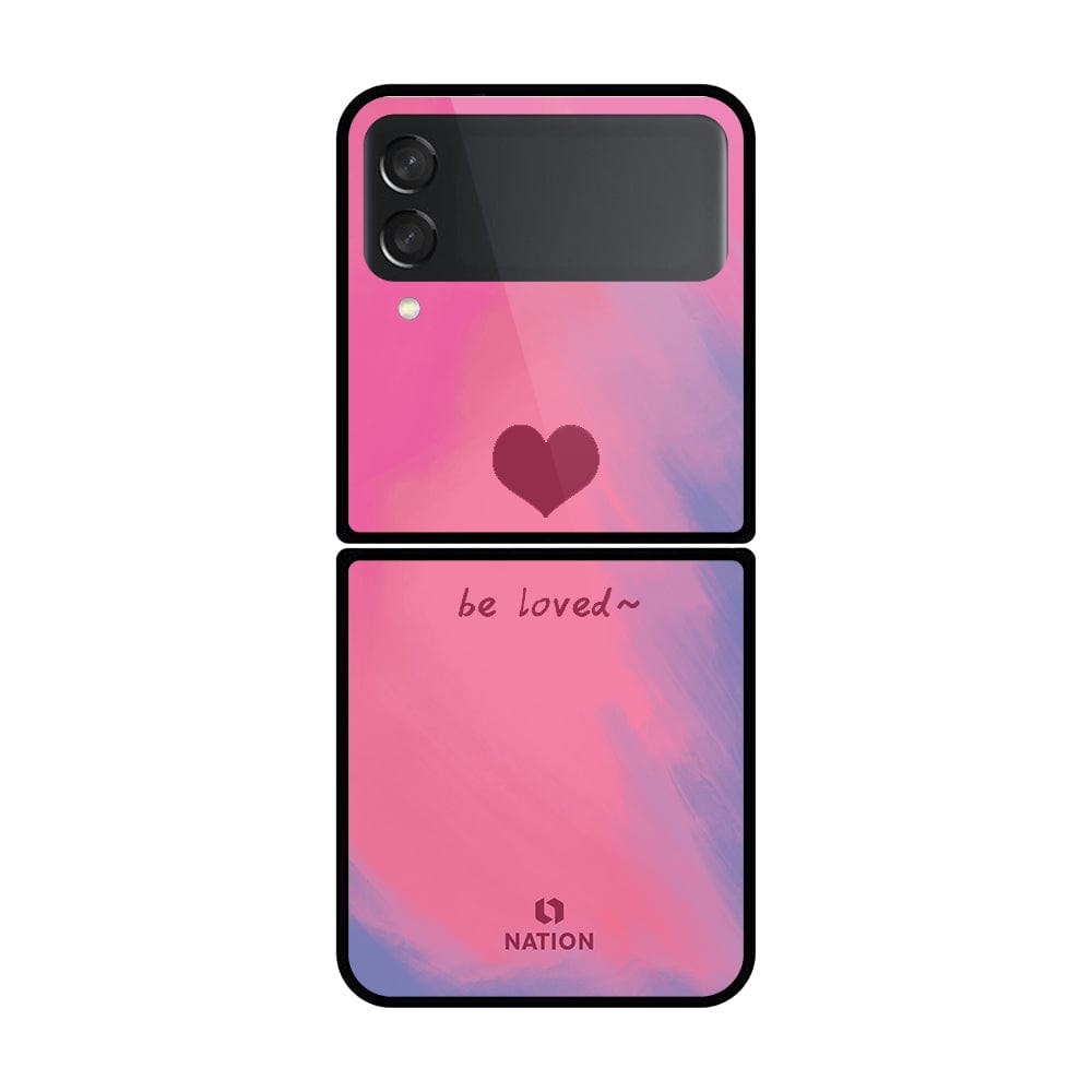 Samsung Galaxy Z Flip 4 5G Cover- Onation Heart Series - HQ Premium Shine Durable Shatterproof Case (Fast Delivery)