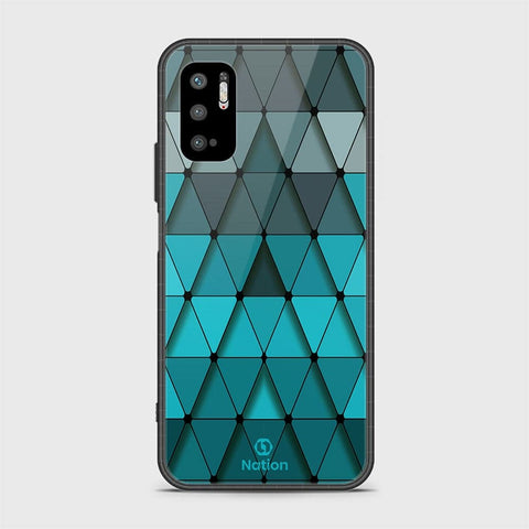 Xiaomi Redmi Note 10 5G Cover - Onation Pyramid Series - HQ Ultra Shine Premium Infinity Glass Soft Silicon Borders Case (Fast Delivery)