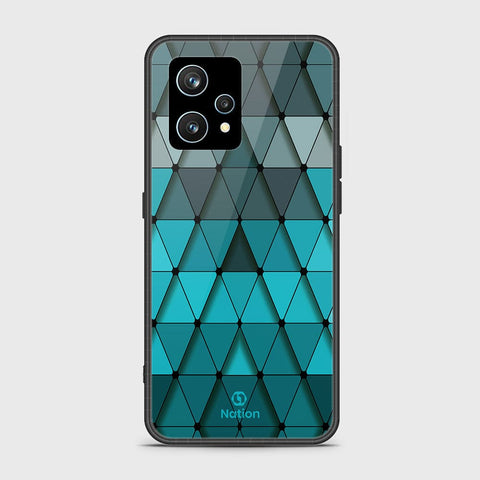 Realme 9 Pro Plus Cover- Onation Pyramid Series - D14 - HQ Ultra Shine Premium Infinity Glass Soft Silicon Borders Case ( Fast Delivery )