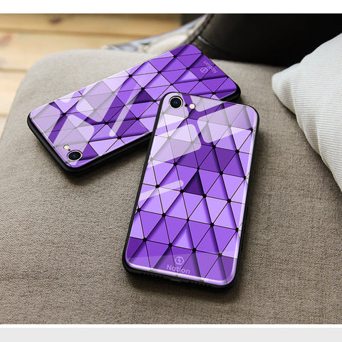 Realme 9i Cover - ONation Pyramid Series - HQ Ultra Shine Premium Infinity Glass Soft Silicon Borders Case