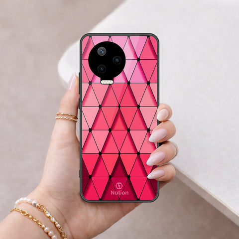 Infinix Note 11 Pro Cover - ONation Pyramid Series - HQ Ultra Shine Premium Infinity Glass Soft Silicon Borders Case