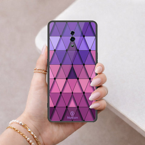Huawei P9 Lite Cover - ONation Pyramid Series - HQ Ultra Shine Premium Infinity Glass Soft Silicon Borders Case