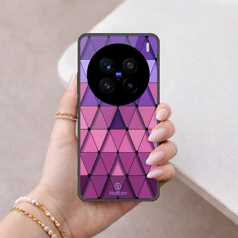 Realme C75 Cover - ONation Pyramid Series - HQ Ultra Shine Premium Infinity Glass Soft Silicon Borders Case