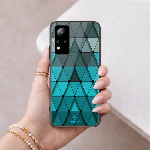 Infinix Note 12 G88 Cover - ONation Pyramid Series - HQ Ultra Shine Premium Infinity Glass Soft Silicon Borders Case