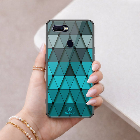 Samsung Galaxy J7 Pro Cover - ONation Pyramid Series - HQ Ultra Shine Premium Infinity Glass Soft Silicon Borders Case