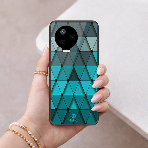 Infinix Note 11 Pro Cover - ONation Pyramid Series - HQ Ultra Shine Premium Infinity Glass Soft Silicon Borders Case