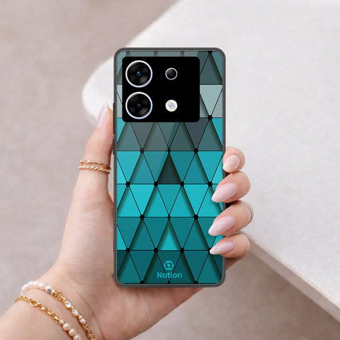 Infinix Zero 30 5G Cover - ONation Pyramid Series - HQ Ultra Shine Premium Infinity Glass Soft Silicon Borders Case