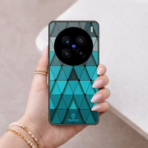 Realme C75 Cover - ONation Pyramid Series - HQ Ultra Shine Premium Infinity Glass Soft Silicon Borders Case