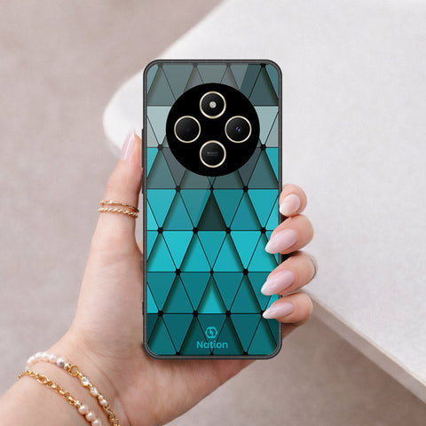 Xiaomi Redmi A4 Cover - ONation Pyramid Series - HQ Ultra Shine Premium Infinity Glass Soft Silicon Borders Case