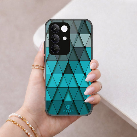 Realme C85 Pro Cover - ONation Pyramid Series - HQ Ultra Shine Premium Infinity Glass Soft Silicon Borders Case
