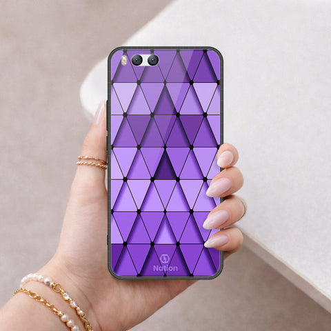 Xiaomi Mi 6 Cover - ONation Pyramid Series - HQ Ultra Shine Premium Infinity Glass Soft Silicon Borders Case