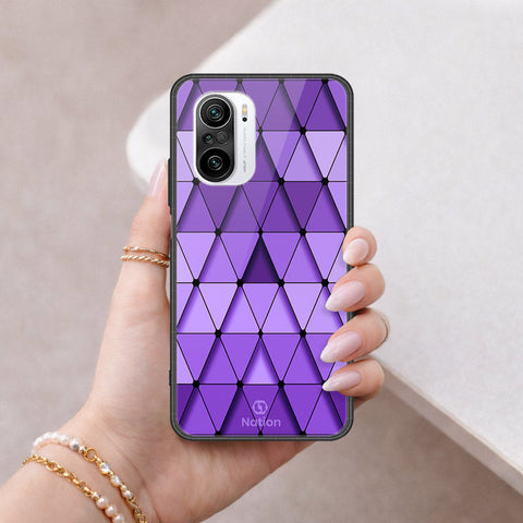 Xiaomi Mi 11X Pro Cover - ONation Pyramid Series - HQ Ultra Shine Premium Infinity Glass Soft Silicon Borders Case