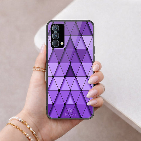 Realme GT Master Cover - ONation Pyramid Series - HQ Ultra Shine Premium Infinity Glass Soft Silicon Borders Case