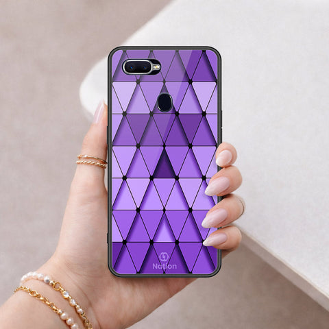 Samsung Galaxy J7 Pro Cover - ONation Pyramid Series - HQ Ultra Shine Premium Infinity Glass Soft Silicon Borders Case