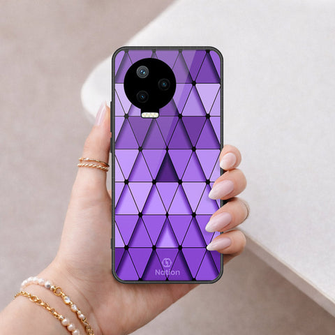 Infinix Note 11 Pro Cover - ONation Pyramid Series - HQ Ultra Shine Premium Infinity Glass Soft Silicon Borders Case