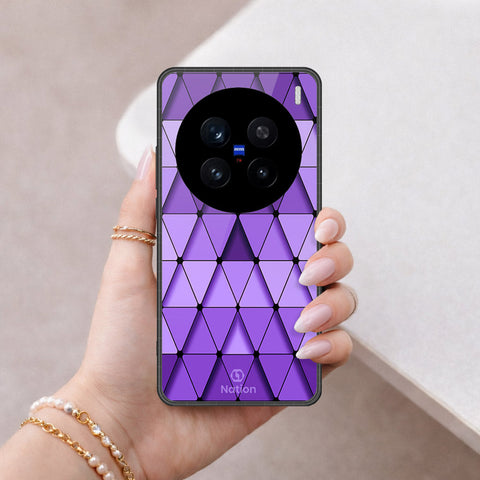 Realme C75 Cover - ONation Pyramid Series - HQ Ultra Shine Premium Infinity Glass Soft Silicon Borders Case