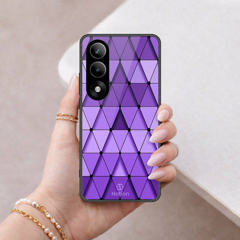 OnePlus Ace 5 Ultra Cover - ONation Pyramid Series - HQ Ultra Shine Premium Infinity Glass Soft Silicon Borders Case