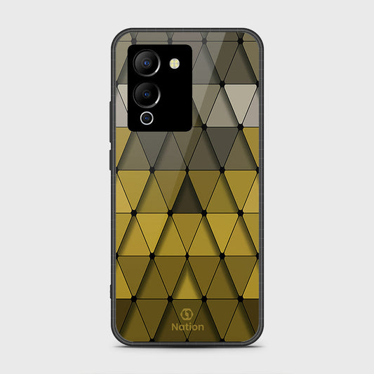 Infinix Note 12 G96 Cover- Onation Pyramid Series - Design 1 - HQ Ultra Shine Premium Infinity Glass Soft Silicon Borders Case (Fast Delivery)