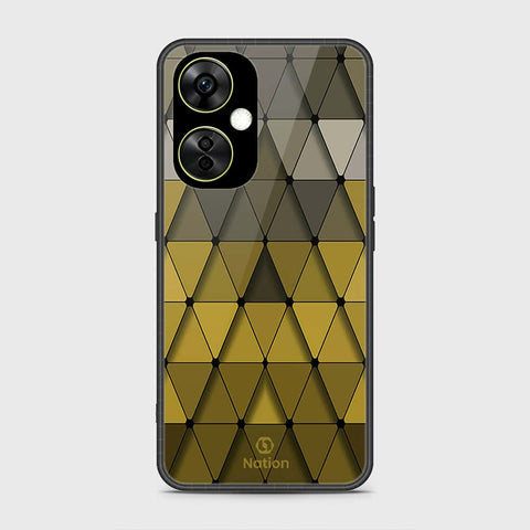 OnePlus Nord CE 3 Cover- Onation Pyramid Series - HQ Ultra Shine Premium Infinity Glass Soft Silicon Borders Case