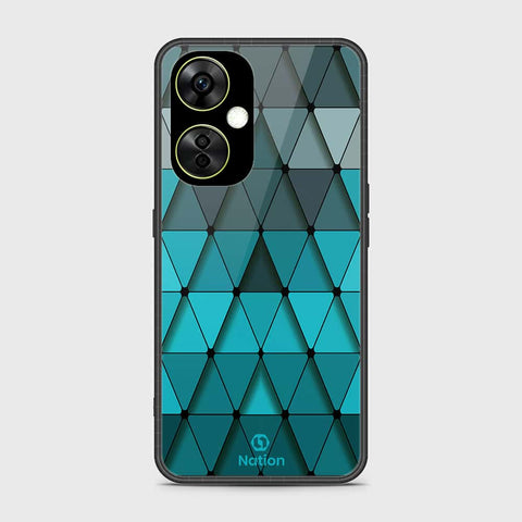 OnePlus Nord CE 3 Cover- Onation Pyramid Series - HQ Ultra Shine Premium Infinity Glass Soft Silicon Borders Case